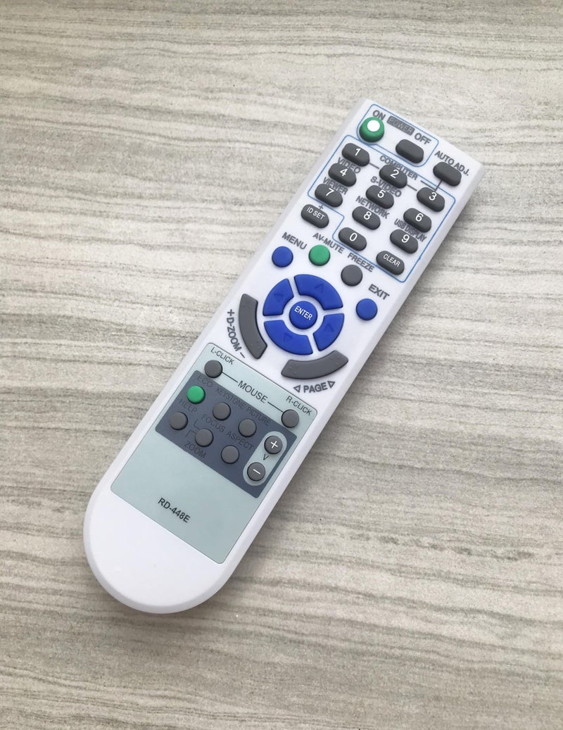 BOMAZ Replacement Remote Control for NEC LCD Projector LT240 LT245 LT25 LT260 LT265 LT280 M260X M260X+ NP610 NP215 NP60 NP62 NP300+ NP1000 NP2000 NP1150 NP2150 NP-M311W NP-M311X V260X - Image 3